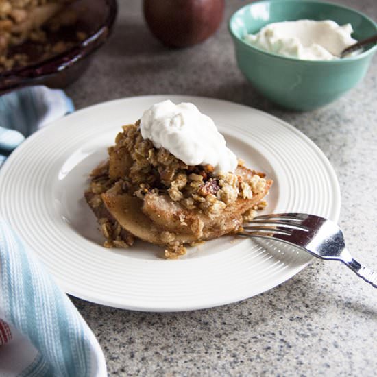 Awesome Gluten-Free Pear Crisp