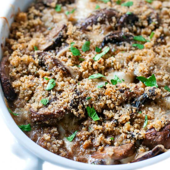 Stuffed Mushroom Casserole