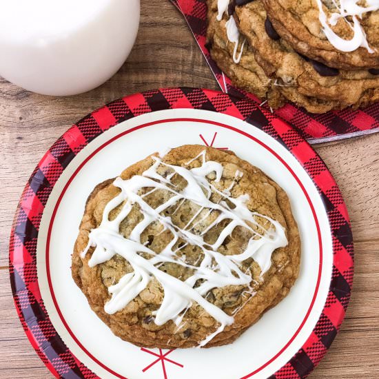 Triple Chocolate Chip Cookies