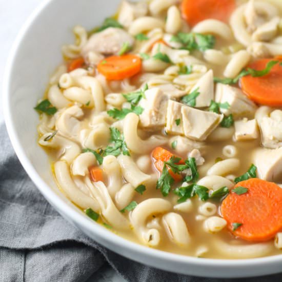 Low Fodmap Chicken Noodle Soup