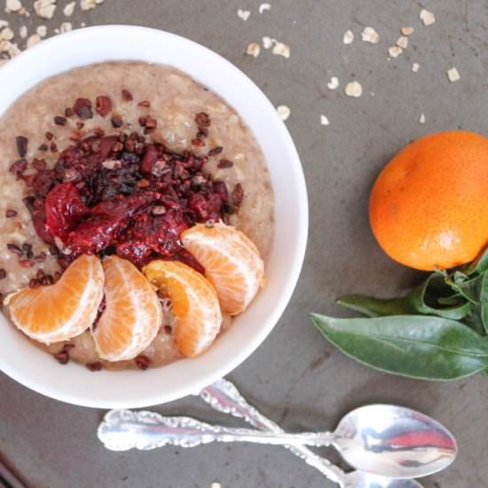 Chai Spiced Oatmeal