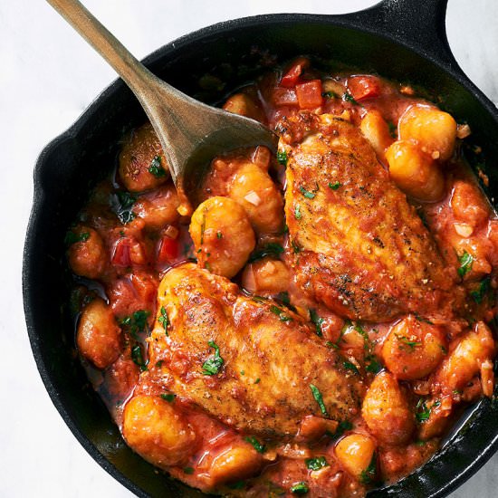 One-Pan Chicken Gnocchi