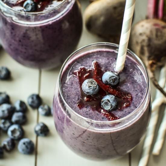 Beet & Blueberry Smoothie