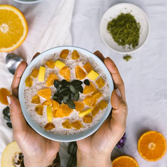 Warm Bulgur Breakfast Bowls