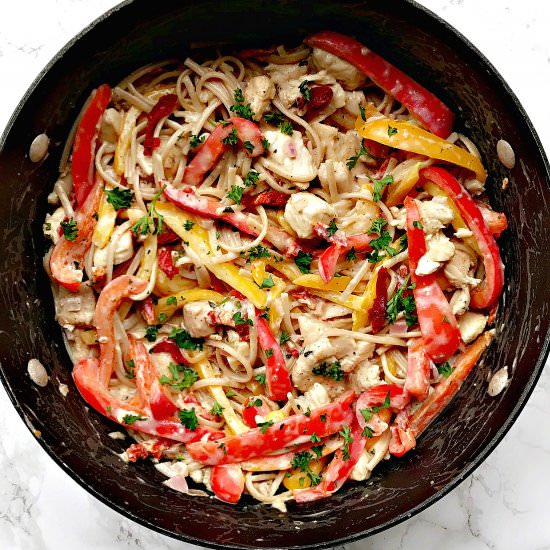 Creamy Cajun Chicken Pasta