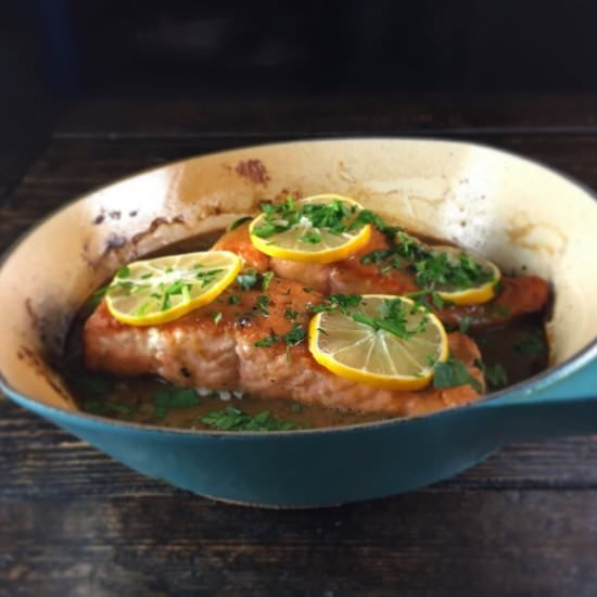 Salmon Piccata