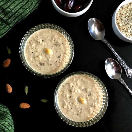 Dates and Oats Payasam