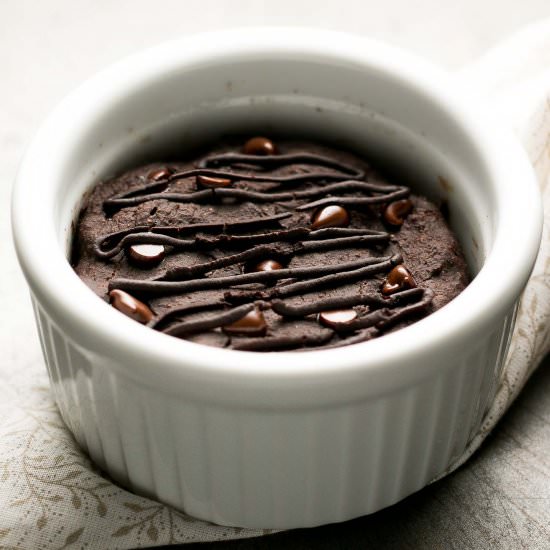 Skinny Triple Chocolate Mug Cake