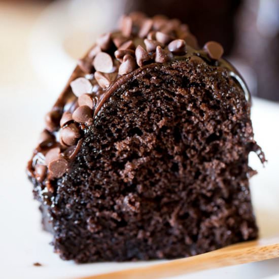 Triple Chocolate Bundt Cake