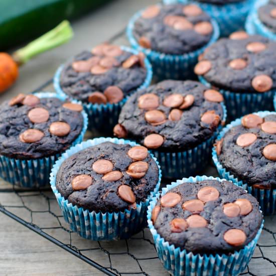 Secret Chocolate Muffins