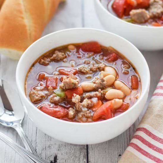 Sausage and Bean Soup