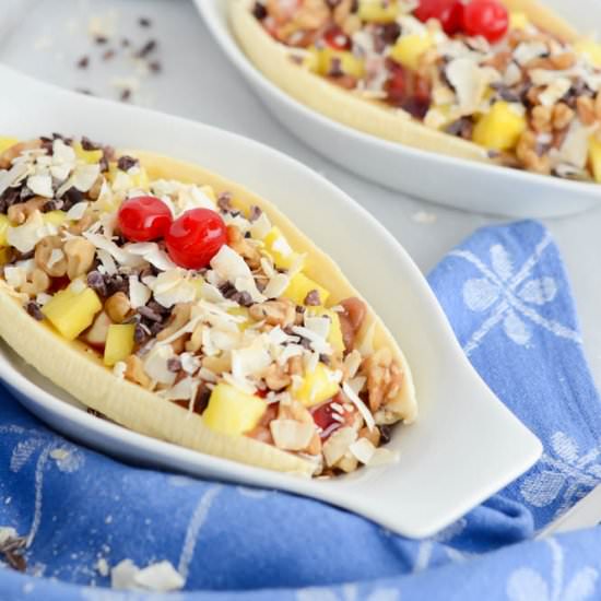 Breakfast Banana Split