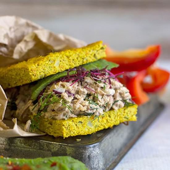 Veggie Low Carb Flatbreads