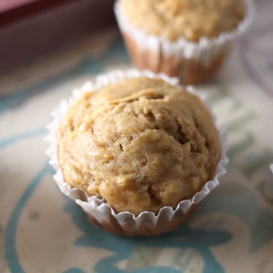 Apple Cinnamon Breakfast Muffins