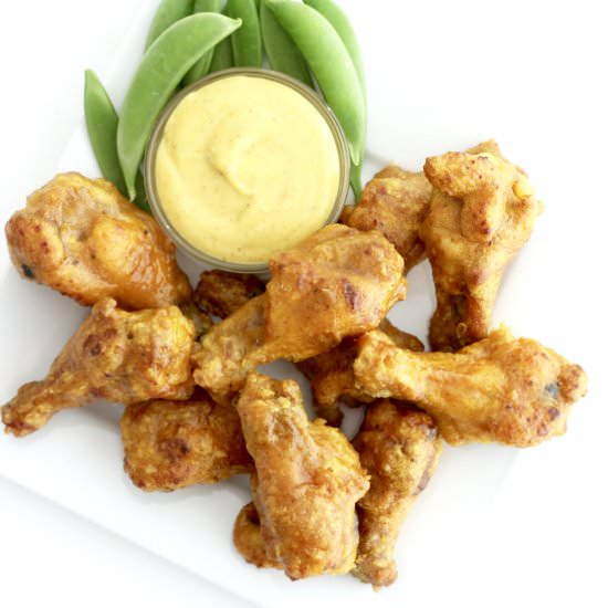 Baked Honey Mustard Chicken Wings