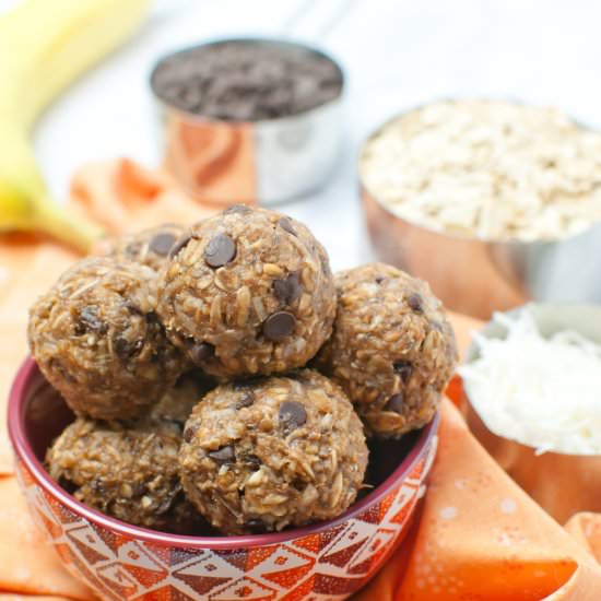 Chocolate Banana Energy Balls