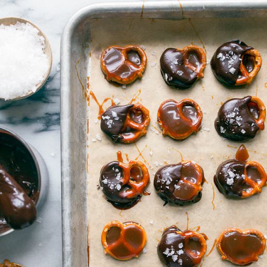 Chocolate Covered Pretzels