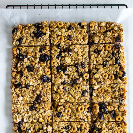 Blueberry Granola Bars