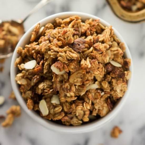 Vanilla Almond Macaroon Granola