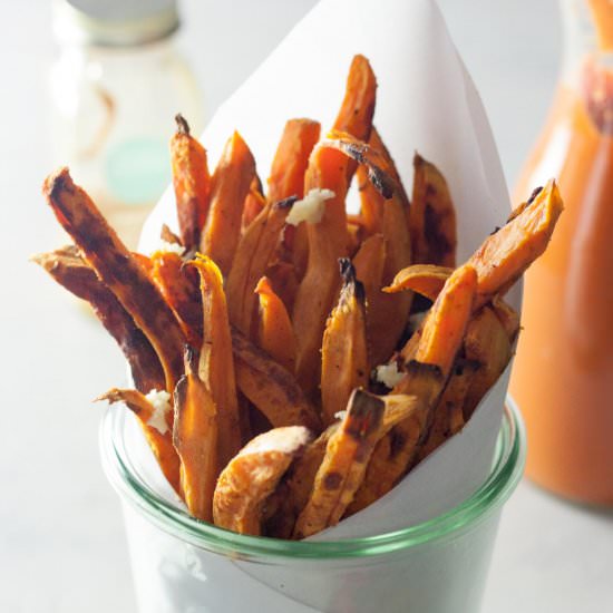 Golden Sweet Potato Fries
