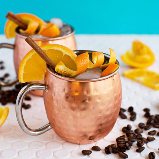 Orange and Coffee Moscow Mule
