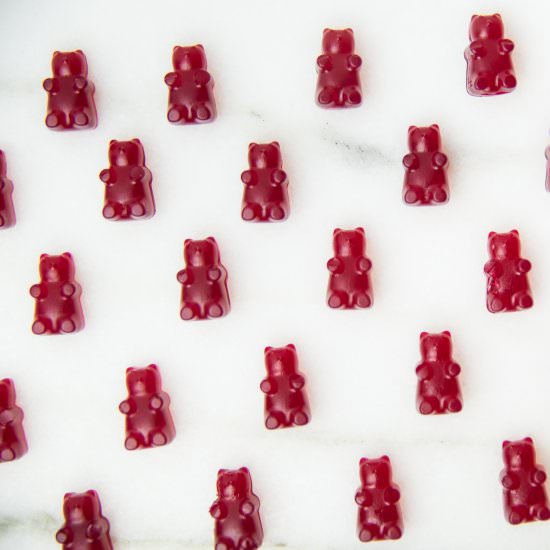 Cranberry Orange Sour Jellies