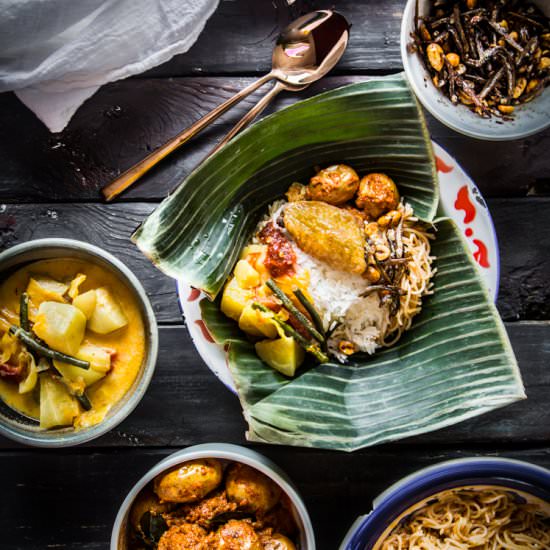 Indonesian Vegetables with Rice