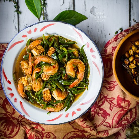 Shrimp with Bean Sauce
