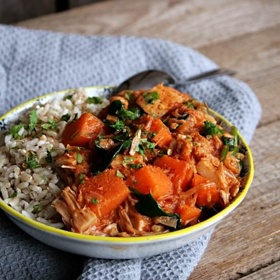 Jackfruit Sweet Potato Curry