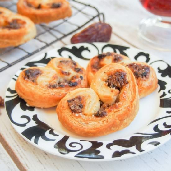 Date Walnut Palmiers