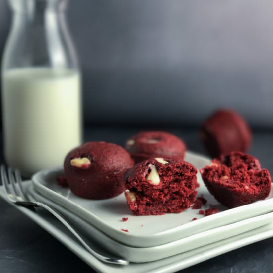Red Velvet Mini Muffins