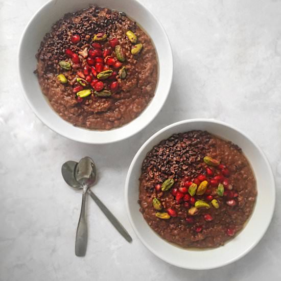 Double Chocolate Porridge Recipe