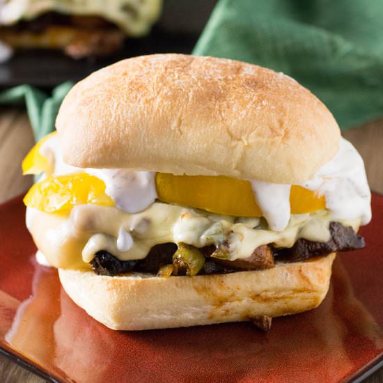 BBQ Prime Rib Sandwich