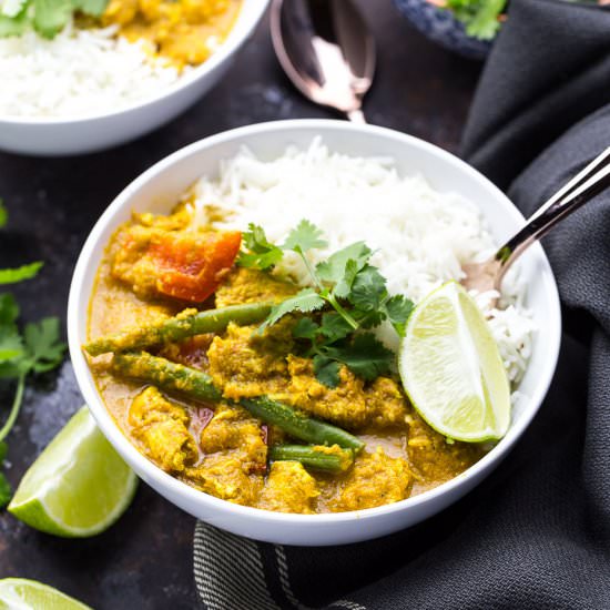 Healthy Chicken Tikka Masala Bowls