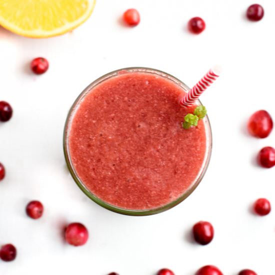 Spicy Citrus & Cranberry Smoothie