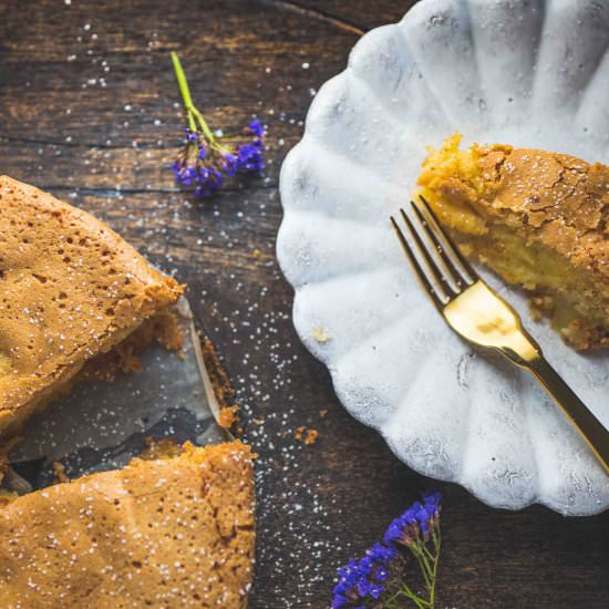 brown butter apple cake