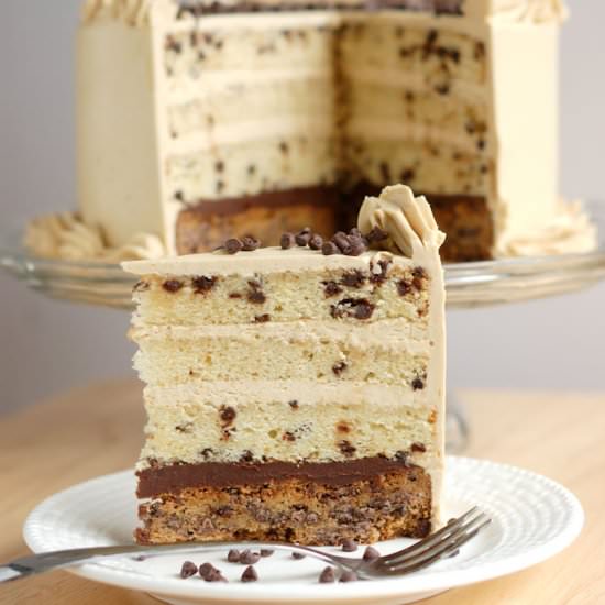 Chocolate Chip Cookie Cake