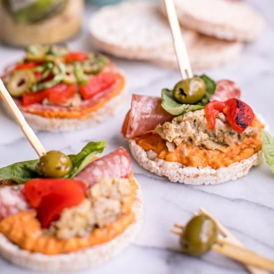 Mediterranean Rice Cakes