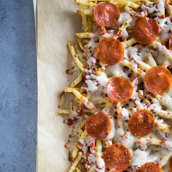 Pepperoni Pizza Fries
