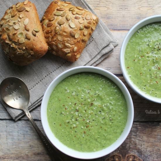 Vegan Green Monster Soup