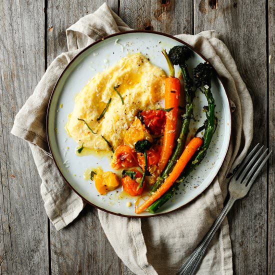 Creamy Parmesan Polenta