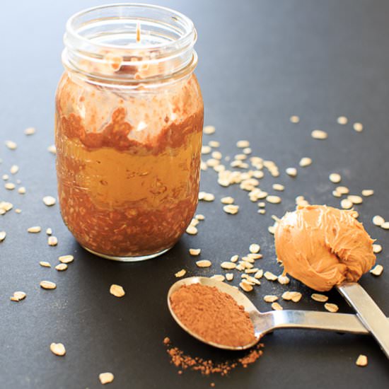 Peanut Butter Chocolate Oats