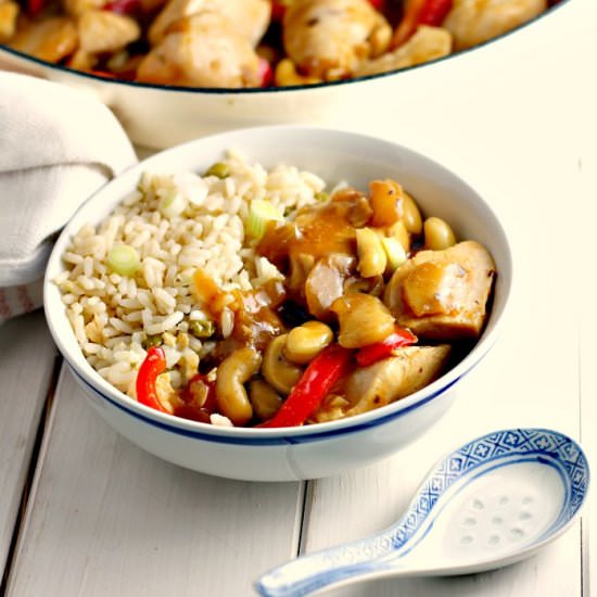 Chinese Chicken and Cashew Nuts