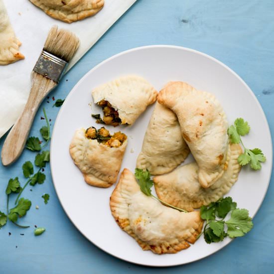 Sweet Potato Chickpea Empanadas