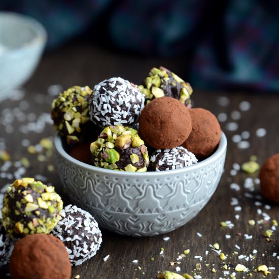 Healthy Brownie Bites