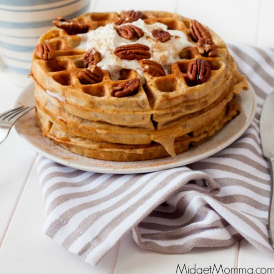 Pecan Pie Waffles