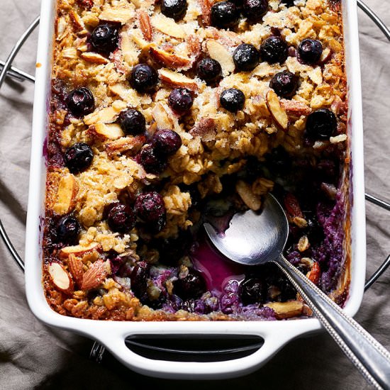 Baked Blueberry Oatmeal