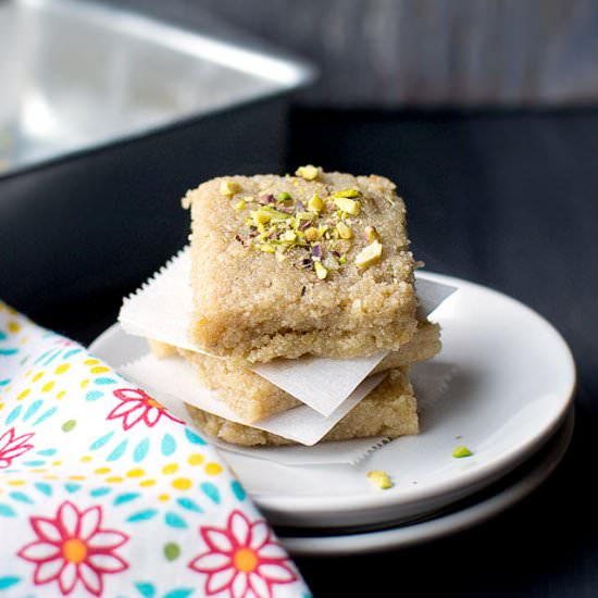 Sesame Ricotta Fudge