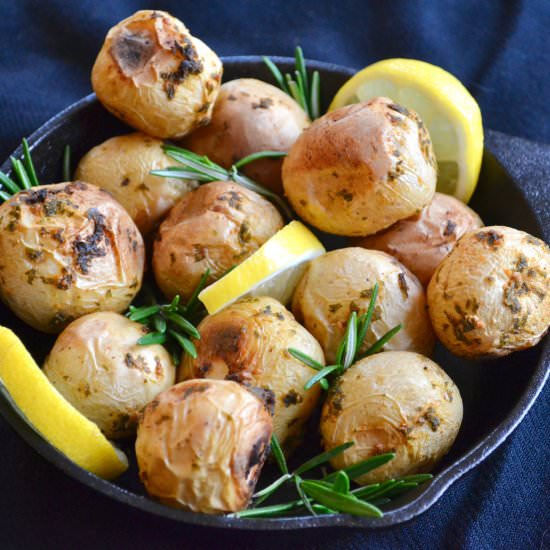 Lemon and Herb Roasted Potatoes