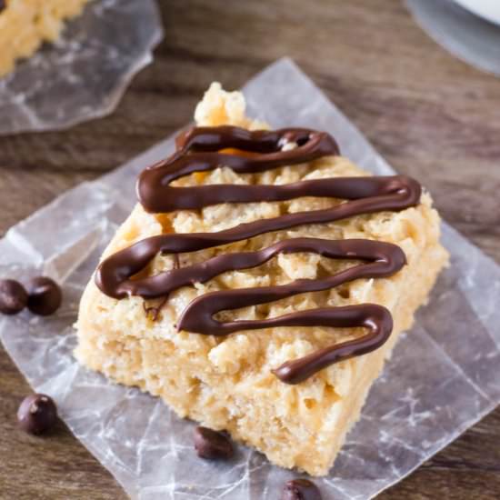 Peanut Butter Rice Krispie Treats